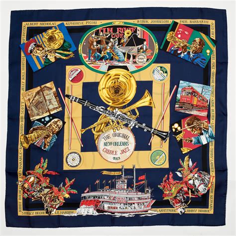 New Orleans (Creole Jazz) Hermes Scarf